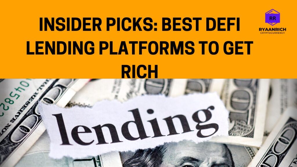 DeFi lending platforms